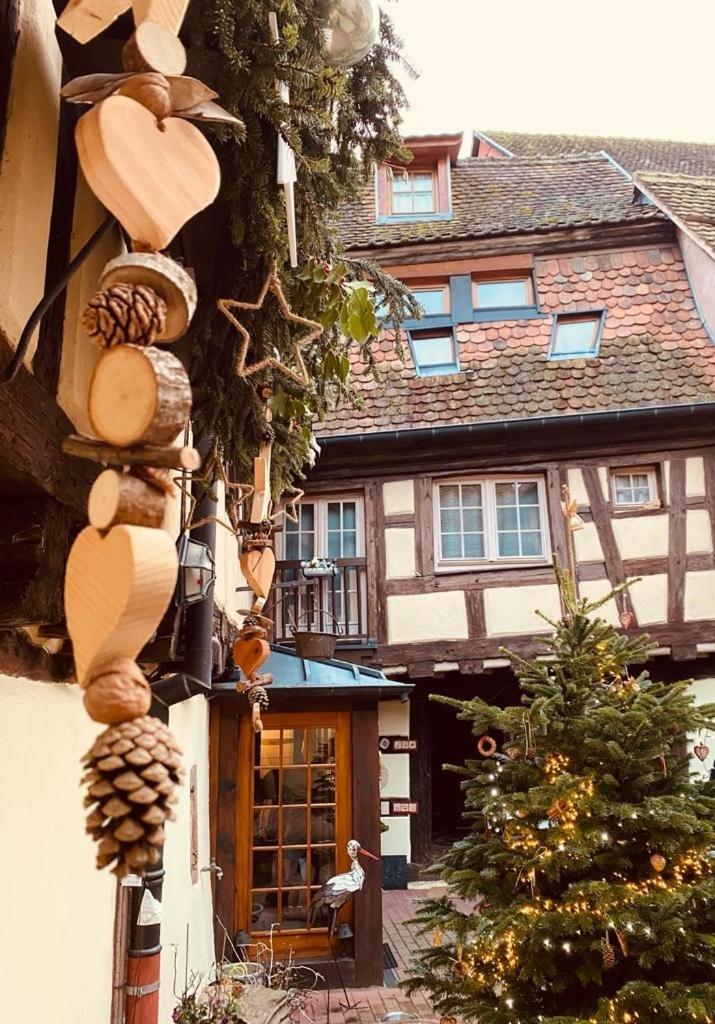 Les Gites Coeur De Vigne Riquewihr Esterno foto