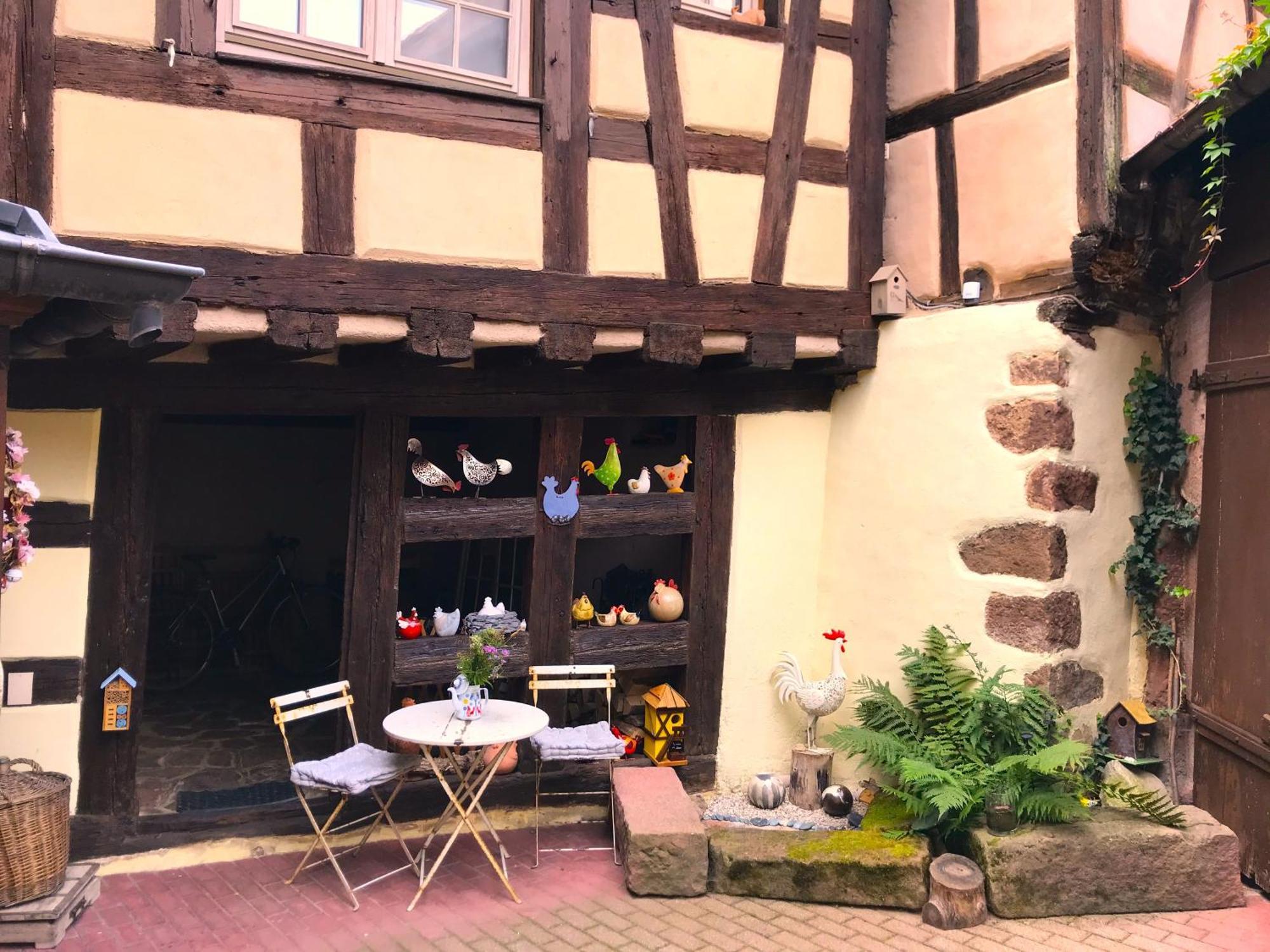 Les Gites Coeur De Vigne Riquewihr Esterno foto