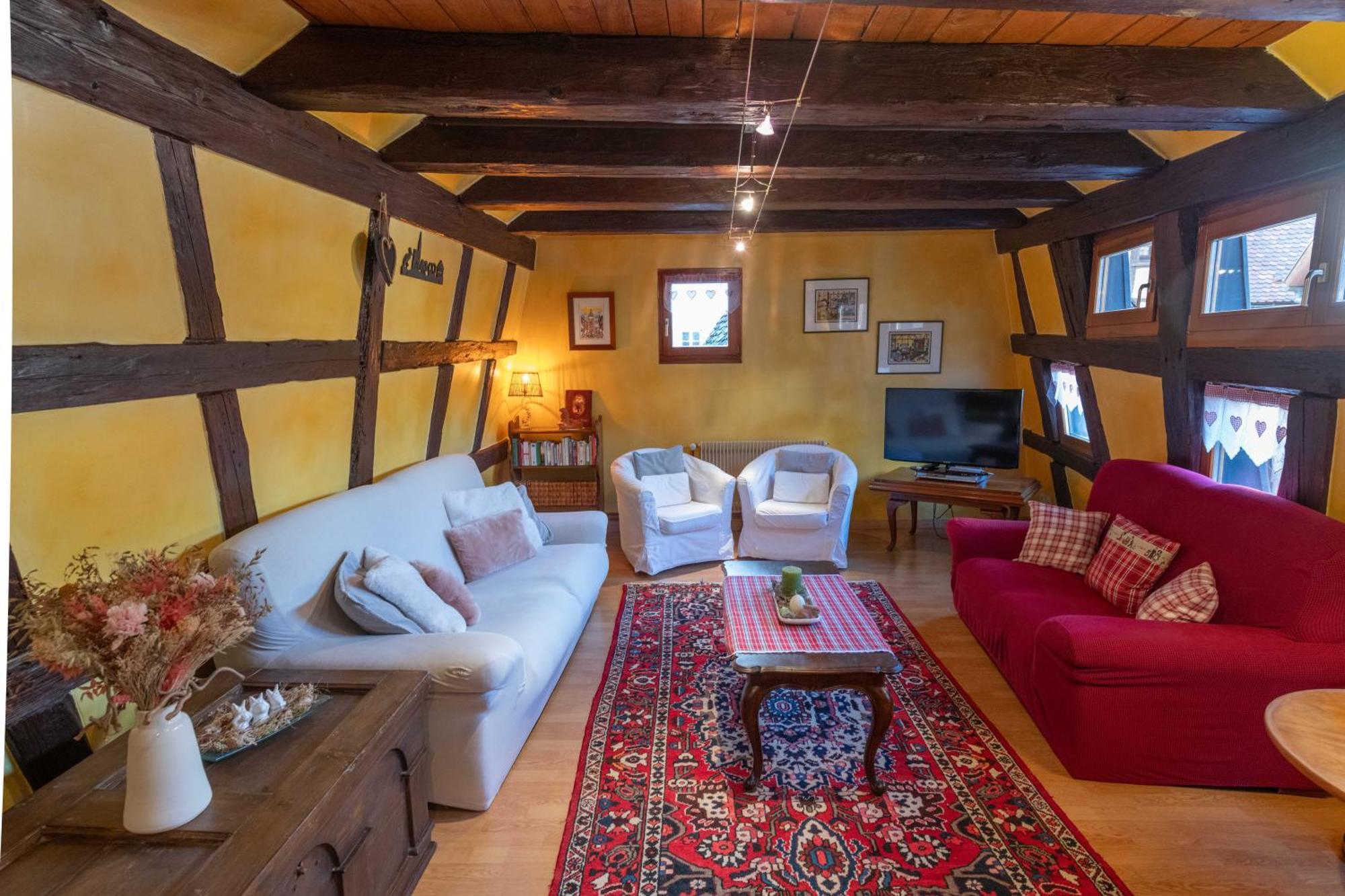 Les Gites Coeur De Vigne Riquewihr Esterno foto