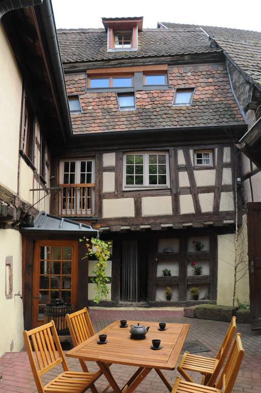 Les Gites Coeur De Vigne Riquewihr Esterno foto